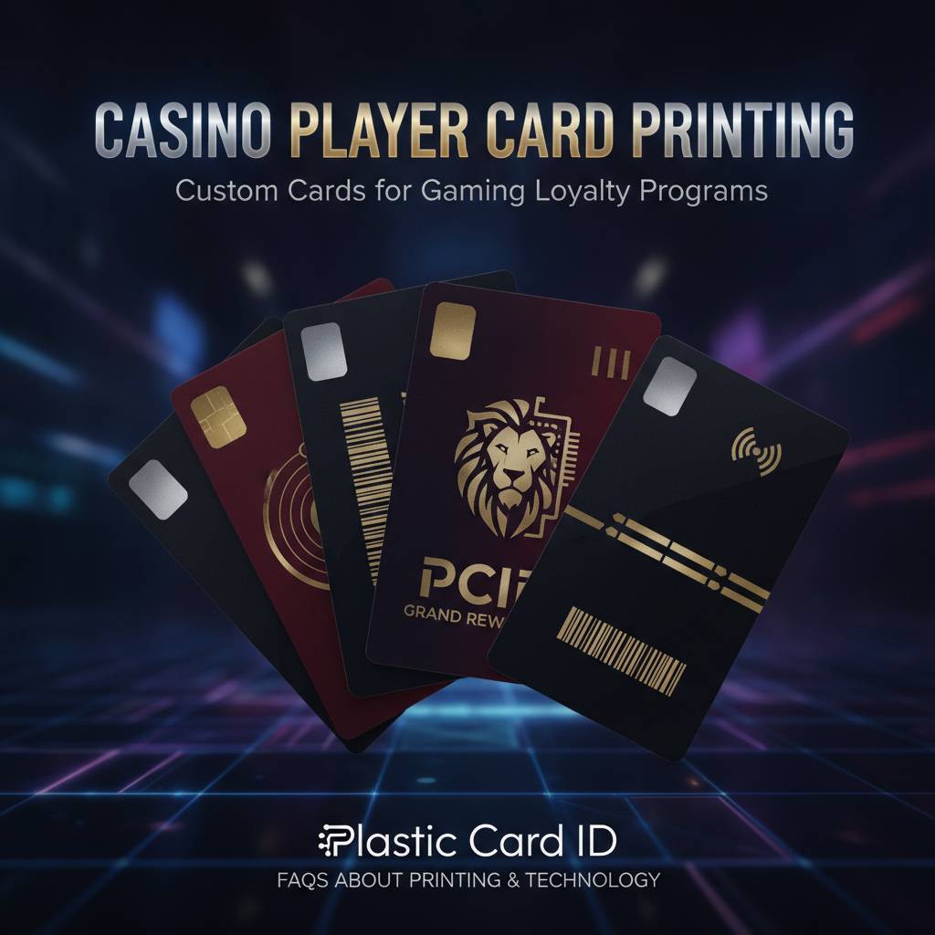 Frequently Asked Questions About Casino Player Card Printing