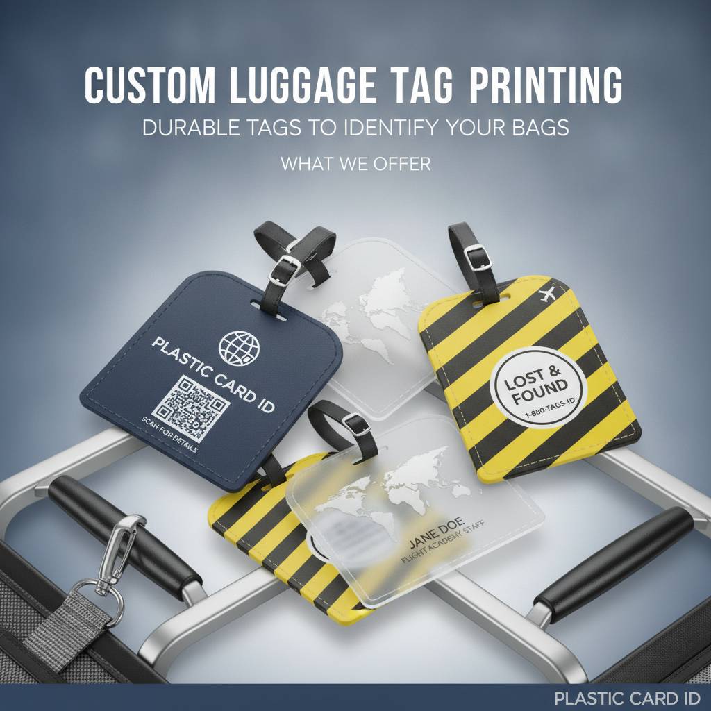 Custom Luggage Tag Printing: What We Offer