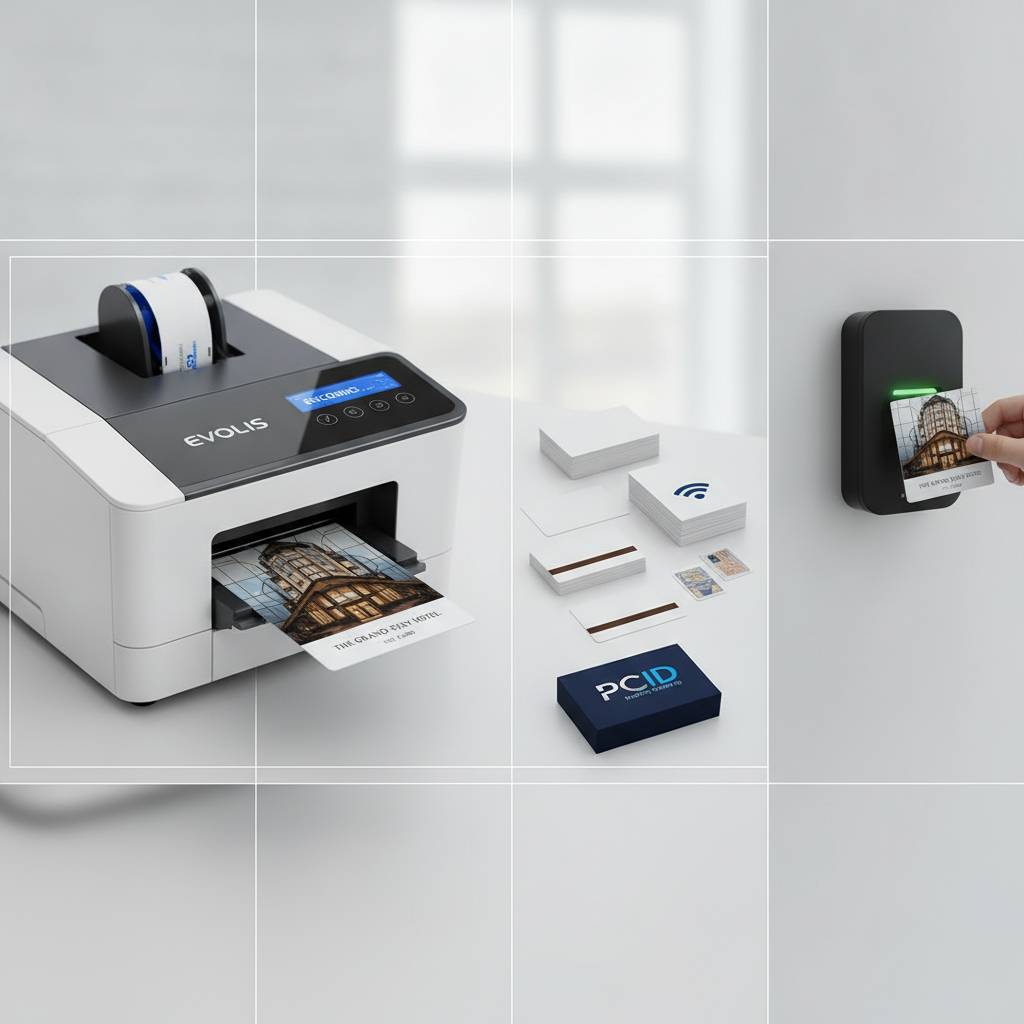 Card Printers and Supplies for On-Site Encoding