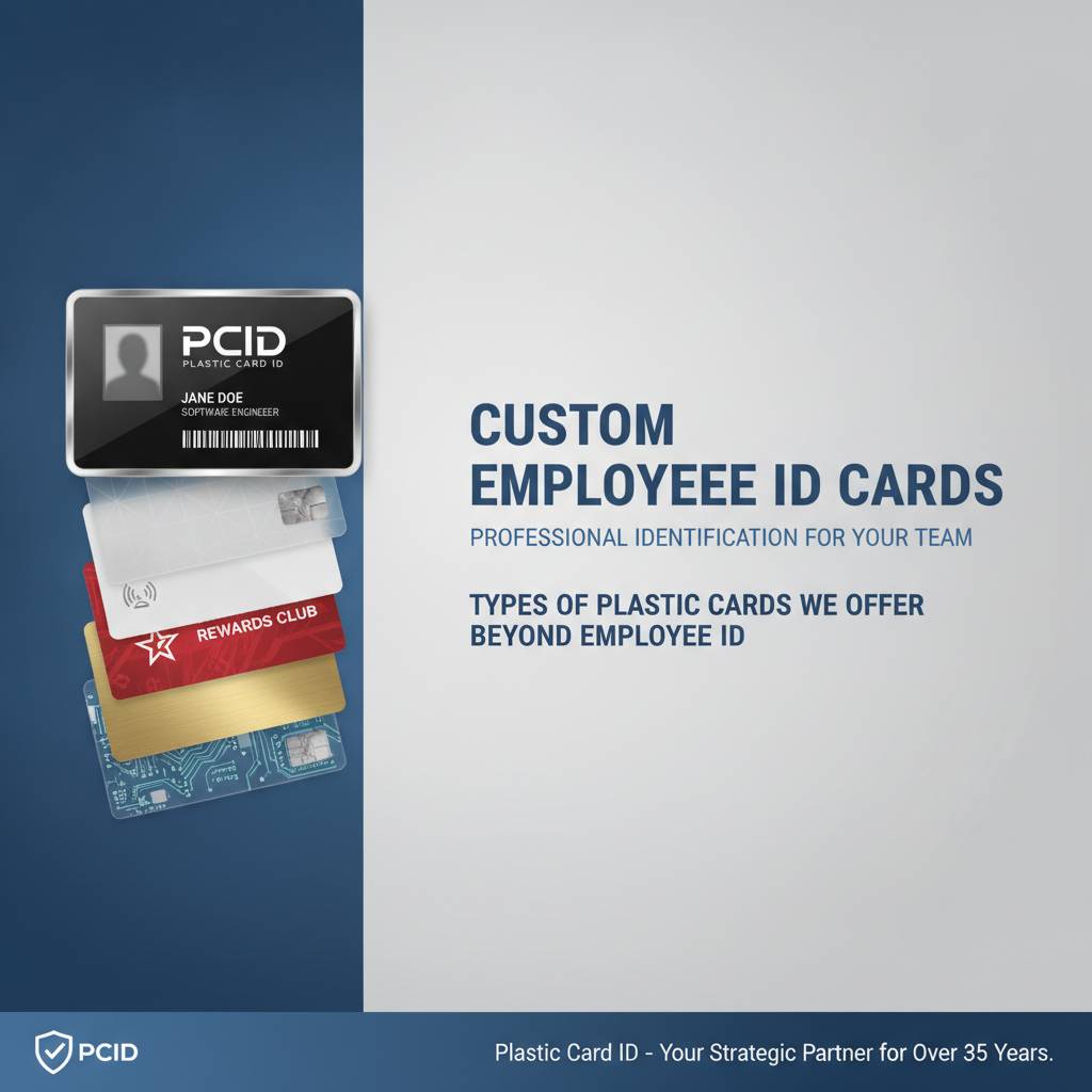 Types of Plastic Cards We Offer Beyond Employee ID