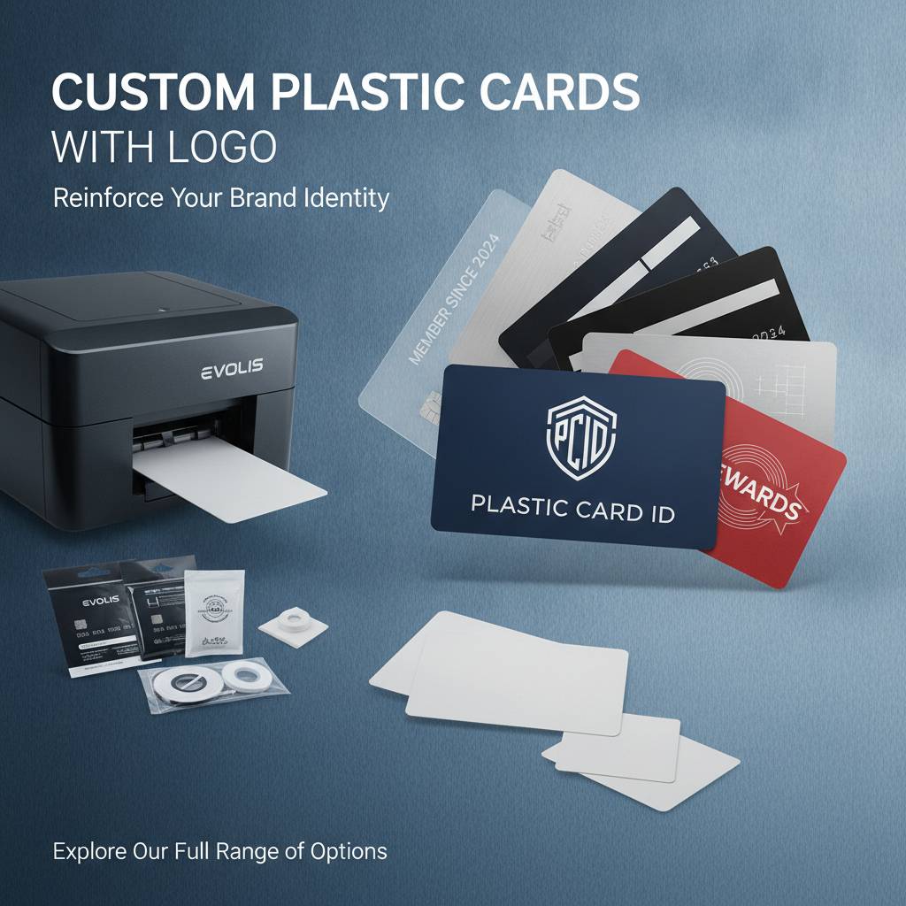 Explore Our Full Range of Custom Plastic Cards With Logo Options